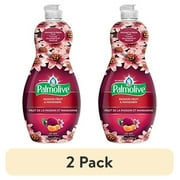 (2 pack) Palmolive Ultra Dish | Soft Touch on Hands| Passion Fruit & Mandarin Scent - 20 oz