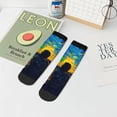thumbnail image 7 of Rocae Abstract Starry Sky for Premium Adult Socks,Comfortable, Breathable, and Durable Socks, Perfect for Everyday Wear, 7 of 7
