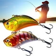 thumbnail image 4 of Mightlink 5.4cm/13g Fishing Lure Bait Simulation 3D Fisheye Vibration Spinner Sharp Hook Prevent Escape Professional Sea Bass Fishing Lure Artificial Hard Bait Fishing Tackle, 4 of 7