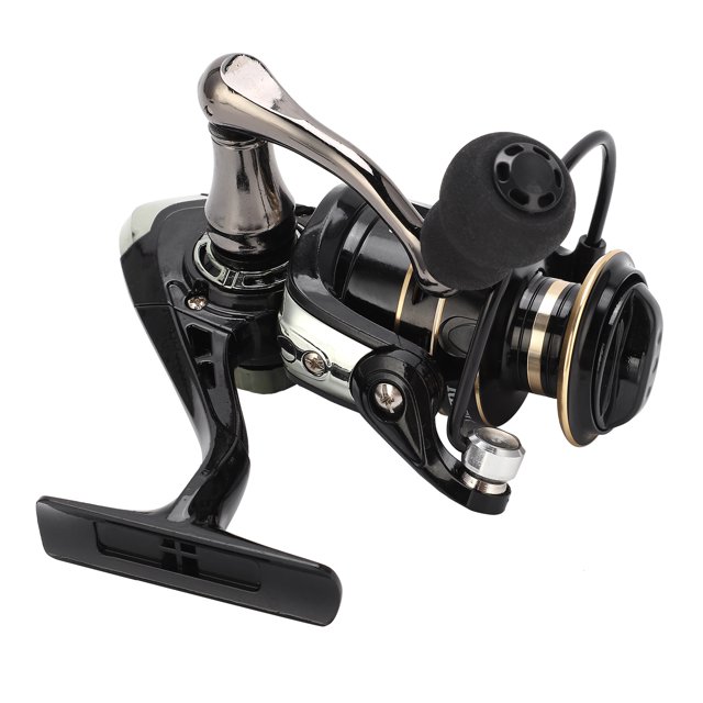 Accesorios de pesca LHCER 1 Carrete de pesca giratorio alta velocidad metal