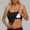 Black, variant on YODETEY Women’s Built-in Bra Tank Tops,Women’s Built-in Bra Spaghetti Strap Camisole Tank Top ,Black,Size M