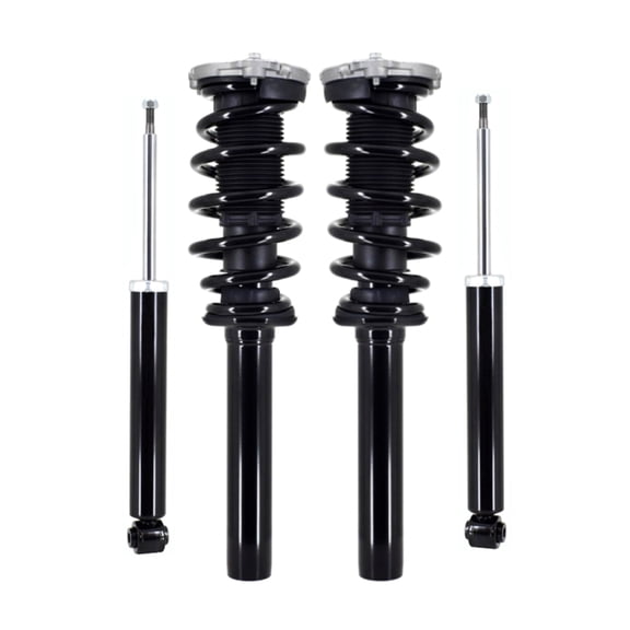 Set 4 Front Quick Complete Strut-Coil Spring-Rear Shock For 2016 2017 Volvo XC90