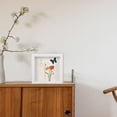 thumbnail image 4 of WRISTBIQUE 2Pcs Square Display Frame White Wood DIY Dried Flower Storage Family Decor, 4 of 8