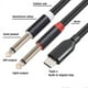 thumbnail image 3 of Usb C To Dual 6.35mm Audio Stereo Cable Type C To Dual 6.35mm ,1meters, 3 of 5