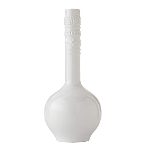 SKL Home par Saturday Knight Ltd. Vern Yip Chinoiserie Vase, Blanc