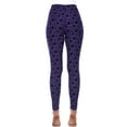 thumbnail image 2 of White Mark Women's Super Soft Heart Print Leggings, 2 of 4