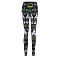 thumbnail image 1 of MKLEKYY Leggings de yoga ajustados con estampado navideño para mujer, 1 of 4