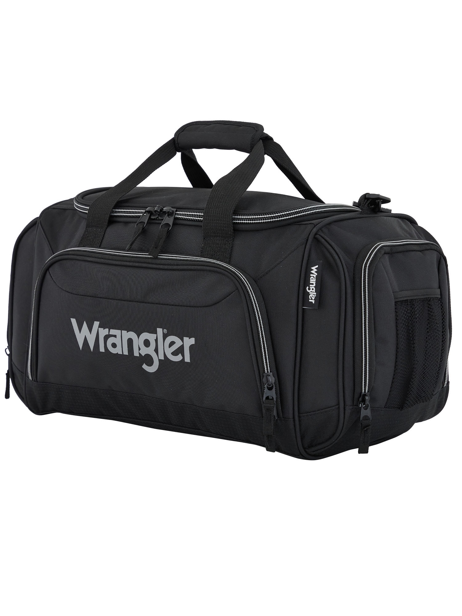 Wrangler Small 20" Sport & Travel Duffel with Water Bottle Holder - Black