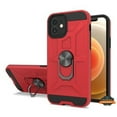 thumbnail image 2 of For Samsung Galaxy S20 FE /Fan Edition 5G Hybrid Ring Stand [360° Rotatable Ring Holder Magnetic Kickstand] Armor TPU Phone Case Cover by Xpression - Red, 2 of 9