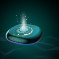 thumbnail image 2 of Mouse Mover Undetectable Mouse Jitter with Timer On/off Switchable Color Lights Mechanical Turntable Pad Black, 2 of 5