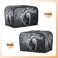 thumbnail image 3 of Kdxio Heart Illustration Print Toaster Cover Bread Machine Cover Fits for Most Standard 2 Slice Toasters,Keep Toaster Free From Dust And Fingerprint Oven Dustproof Cover, 3 of 7