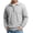 Gray, variant on Wrtxtat Quarter Zip Sweatshirts for Men Collared Textured Knit Long Sleeve Pullover Tops Spring Autumn Casual Solid Color T Shirts Gray S