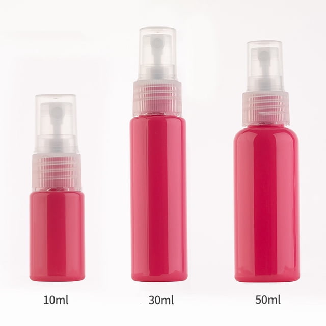 WANGQI Multi Color Plastic Bottle Spray Perfume Atomizer Refill Bottle Travel Spray Bottle PET