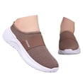 thumbnail image 3 of Womens Shoes,Orthopedic Shoes Breathable Mesh for Summer Comfort Soft Bottom Orthopedic Shoes for Stuffy Feet,Shoes for Women,Coffee,10.5, 3 of 7