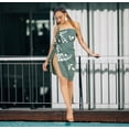 thumbnail image 2 of HAPPY BAY Women's Beachwear Summer Bikini Wraps Sarong Swim Cover up Wrap Skirt Swimwear Swimsuit Beach Coverups for Women One Size Navy, Tie Dye, 2 of 5