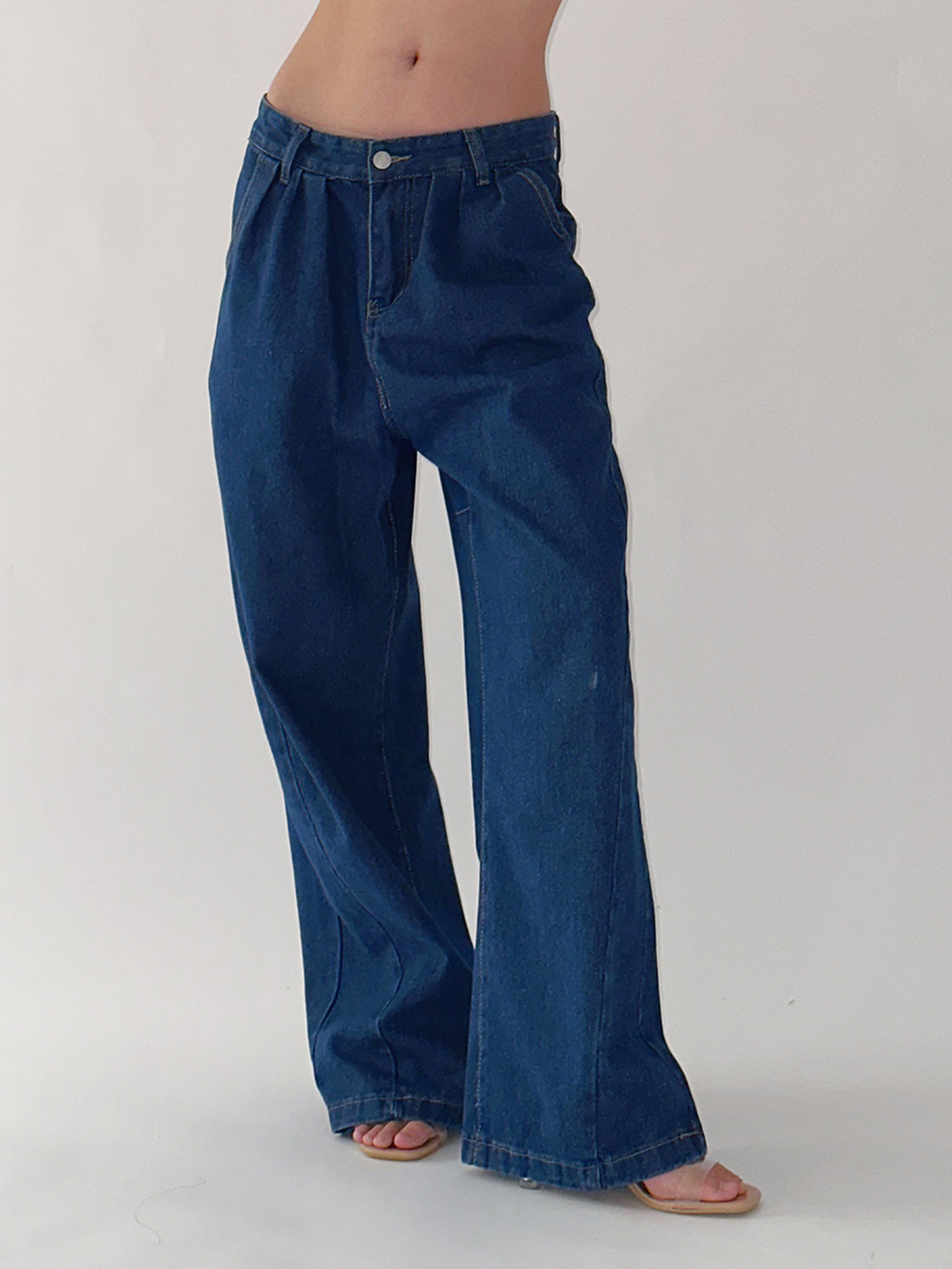 HOLIDAY ホリデイ SUPER FINE DRY BAGGY PANTS HOLIDAY「SUPER FINE DRY WIDE PANTS」d.navy. | gou