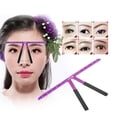 thumbnail image 1 of LAFGUR Eyebrow Ruler, Eyebrow Ruler, Alloy For Personal Locating Eyebrow Shape Beauty Salon, 1 of 1