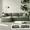 Green, variant on Goosea 107'' Modular Sectional Sofa with Chaise, Modern Woven Upholstery, Convertible L-Shaped Design, No Assembly Required for Living Room, White