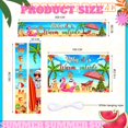 thumbnail image 2 of Set de fiesta de Navidad y verano de Banner Oudain Tropical Beach, 2 of 7