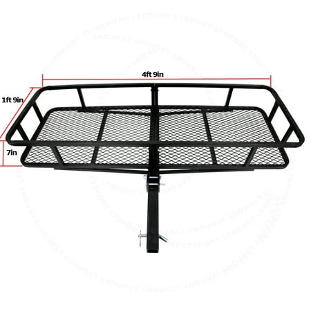Fit Land Rover Trailer Hitch Storage Rack Cargo Luggage Carrier 57x21 Basket Fit Mazda 2 3 323 5 6 626 929 B2200 B2300