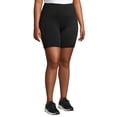 thumbnail image 5 of Under Control Women’s Adult Plus Active Seamless Bicycle Short With Phone Pockets Athletic Shorts, 5 of 7