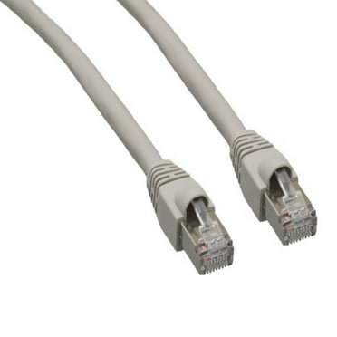 SANOXY Cables and Adapters; 25ft Cat5e 350 MHz Snagless Shielded Ethernet Network Patch Cable, Gray