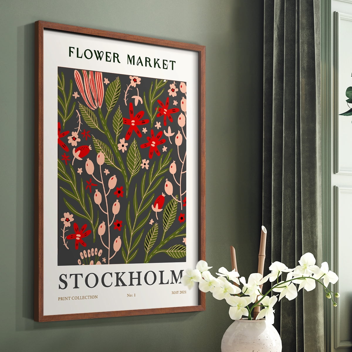 Matisse XXXII Framed Print - Solid Wood
