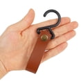 thumbnail image 3 of 4 PCS Outdoor PU Hook Anti-Wear Metal Button Hanger Camping Hiking Picnic Pack Cookware Tableware, 3 of 8