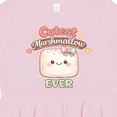 thumbnail image 4 of Inktastic Marshmallow Girls Toddler Dress, 4 of 5