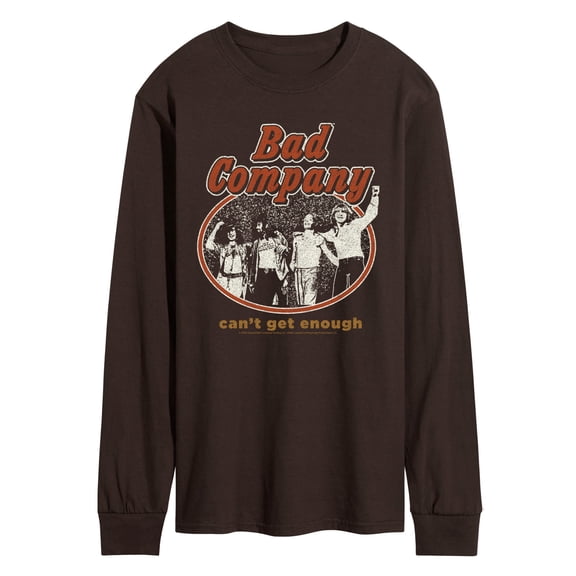 Bad Company - Can't Get Enough - Men's Long Sleeve Graphic T-Shirt