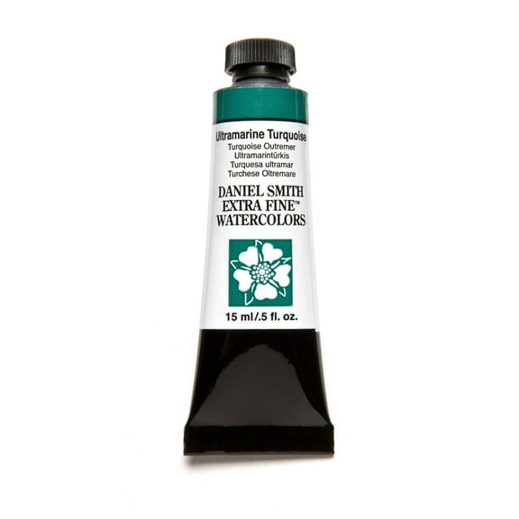 Daniel Smith Extra Fine Watercolor, 15 ml, Ultramarine Turquoise