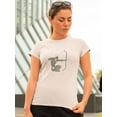 thumbnail image 2 of Man W Nature Tattoos Art T-Shirt Women -Image by Shutterstock, Female Large, 2 of 4