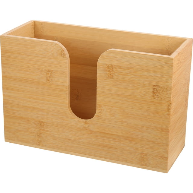 Dispensador de toallas de papel montado en la pared, baño, cocina, madera
