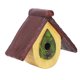 thumbnail image 2 of Casa de Pájaros ANGGREK Casa Decorativa de Resina de Colibrí 17x15x10cm Suspendible, 2 of 8
