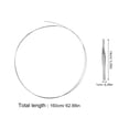 thumbnail image 2 of PAMINGONO 1Set Metal Wire Cable for Basketball Hoop Replacement Adjustable Net Threading, 2 of 8