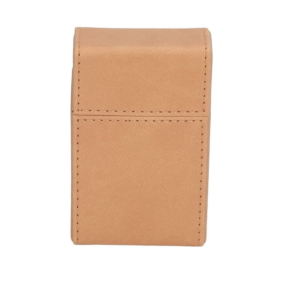 Box Container, Box Case PU for Travel Brown