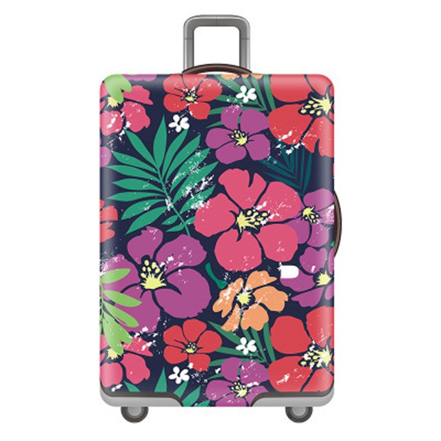 funda de maleta,Funda para equipaje de viaje, funda para maleta para equipaje de 26 a 28 pulgadas, funda protectora elástica para equipaje (tamaño grande) Adepaton BST3001665-2