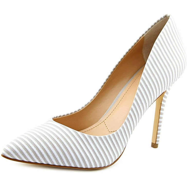 Charles By Charles David Pact Women Pointed Toe Leather Gray Heels