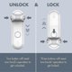 thumbnail image 4 of Childproof Door Lever Lock, Baby Safety Door Handle Lock, Easy To Install And Use 3m Vhb Adhesive, 4 of 5