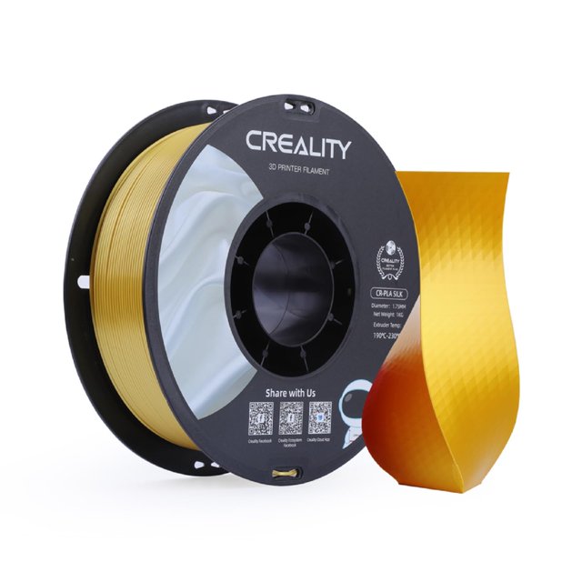 Filamento para impresora 3D Creality PLA Silk Shiny, 1,75 mm, 1 kg