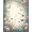 Blue Cream Pink, Pattern 17, variant on ODIKA 8'x10' Washable Area Rug Non-Shedding, Easy Care, Boho Motif Whimsical Butterfly Vine Border Scattered Delicate for King Size Bedroom Under Bed, Master Suite