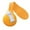 Orange, variant on Hands Free Bottle Holder Rubber Rotatable Feeding Aid Universal Fit for Baby Bottles Stable Durable Easy Storage