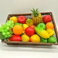 thumbnail image 6 of 3 Pcs Fake Pineapple Artificial Fruit Mini Plastic Lifelike Fruit for Home Cabinet Table Party Kitchen Wedding Decoration Photography Prop, by fenze, 6 of 7