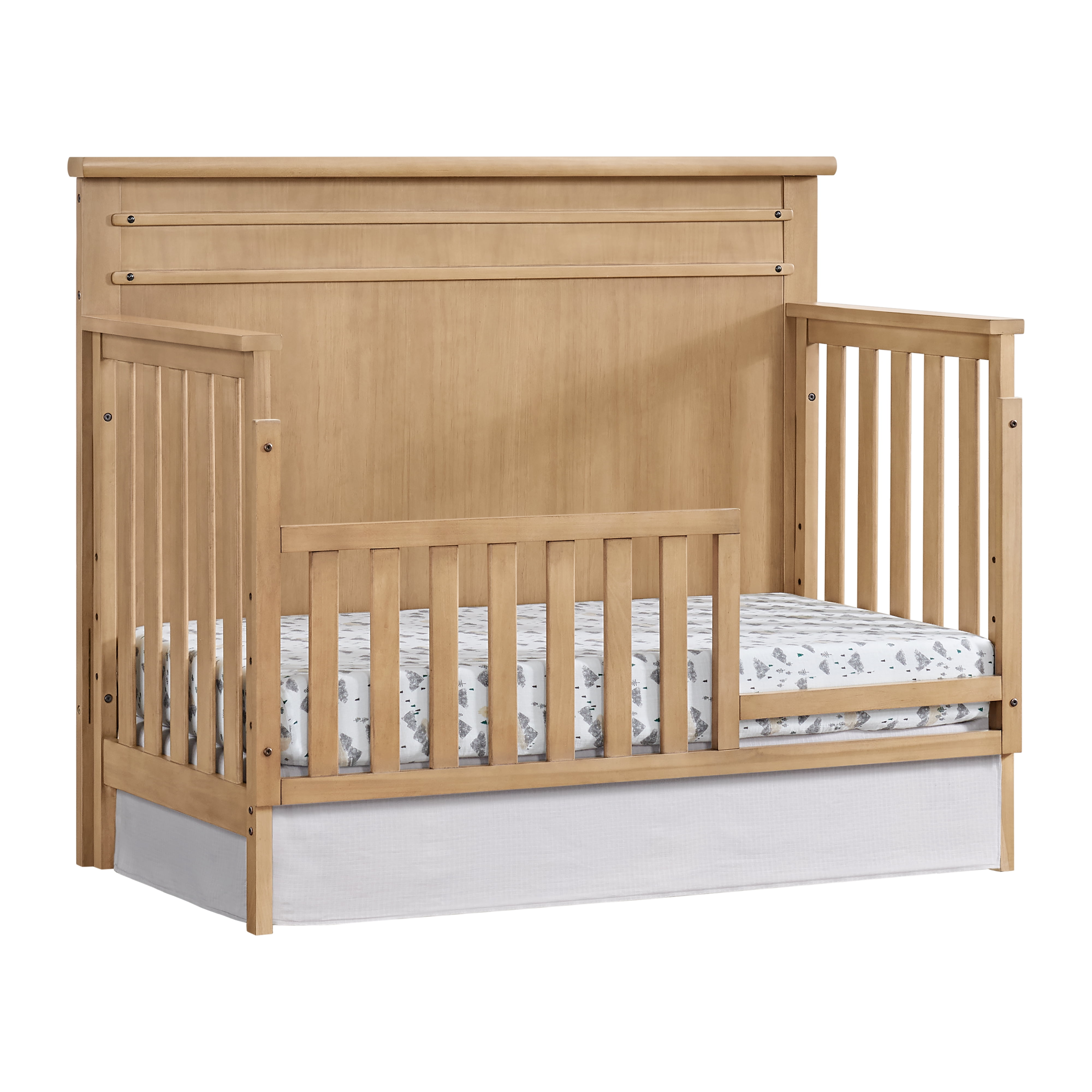 Soho Baby Morrison 4 in 1 Convertible Crib Honey Wood