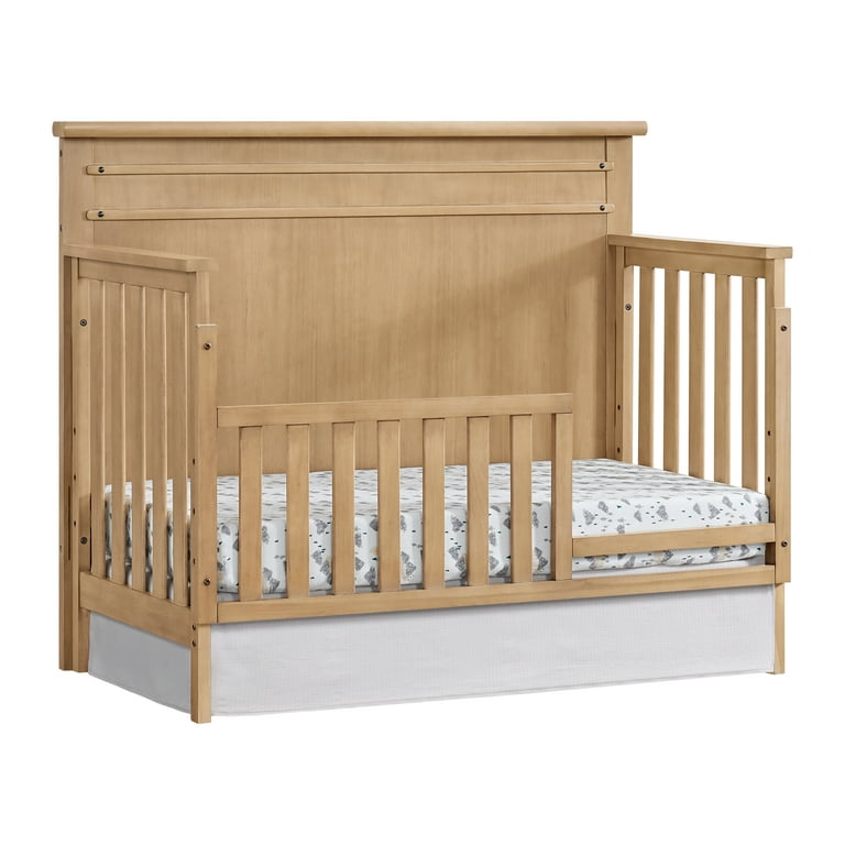 Soho Baby Morrison 4 in 1 Convertible Crib Honey Wood - Walmart.com