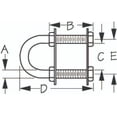 thumbnail image 2 of Sea-Dog 080035-1 Twin Shank Bow Eye - 3-1/2" Shaft, 2 of 2