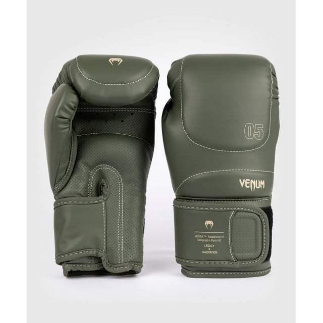 Guantes de boxeo Venum Impact Evo Military Green 340g