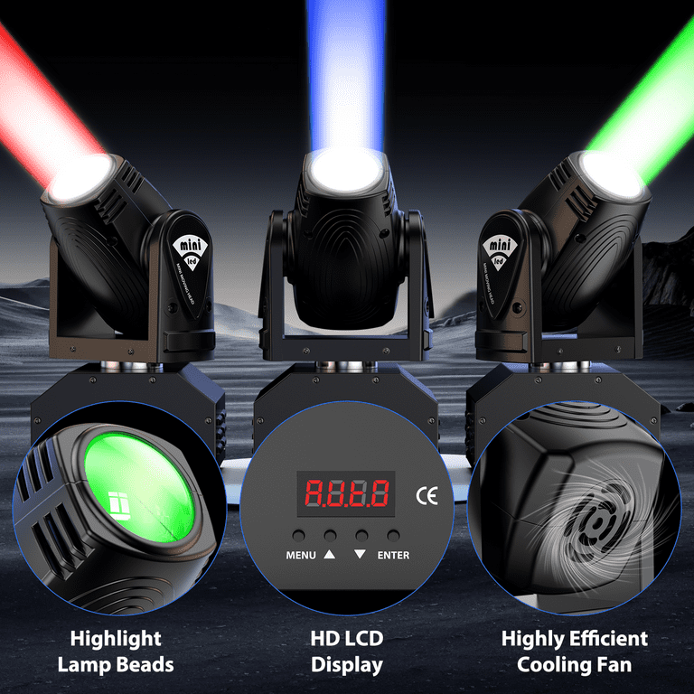 DJ機材 The lights and sound of Christmas Amazon.com: FODEXAZY Spider Moving Head DJ Lights 9 X 10W