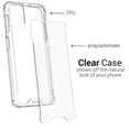 thumbnail image 3 of CoverON Motorola Moto G9 Plus Case, Slim fit Lightweight Hard Phone Cover, Clear TPU Bumper, 3 of 8