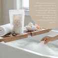 thumbnail image 3 of Belle & Beau Luxe All-Natural Amber Vanilla Hemp Bath Bombs - Made with Organic Hemp Seed Oil and Pure Essential Oils - 8 Count, 3 of 6